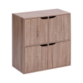 5five - Commode TIDY 68x68x32 cm brune