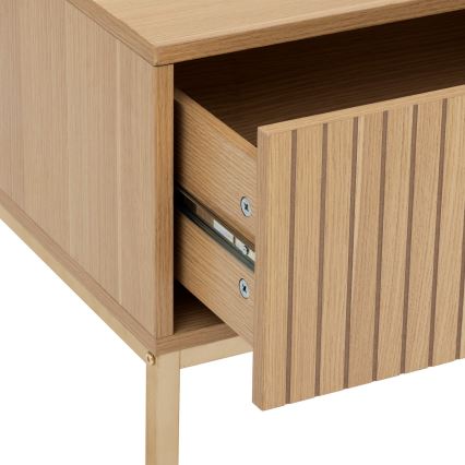 5five - Couchtisch ESEN 100x40 cm braun