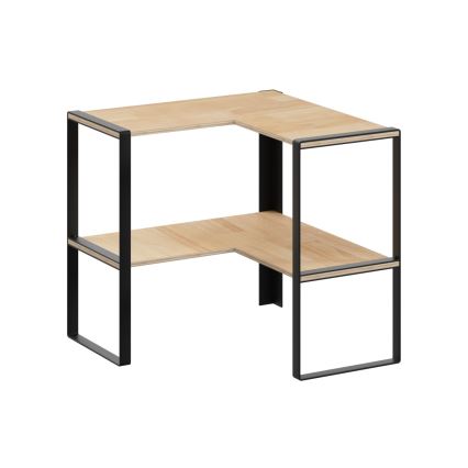 5five - Eckregal PALO 40x40 cm beige/schwarz