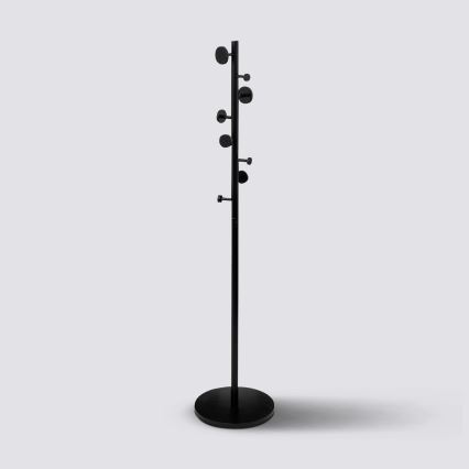 5five - Garderobenständer PERY 176x37 cm schwarz