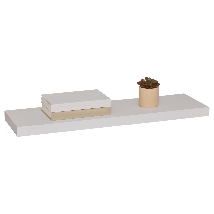 5five - Mensola da parete HYLE 80x24 cm bianca