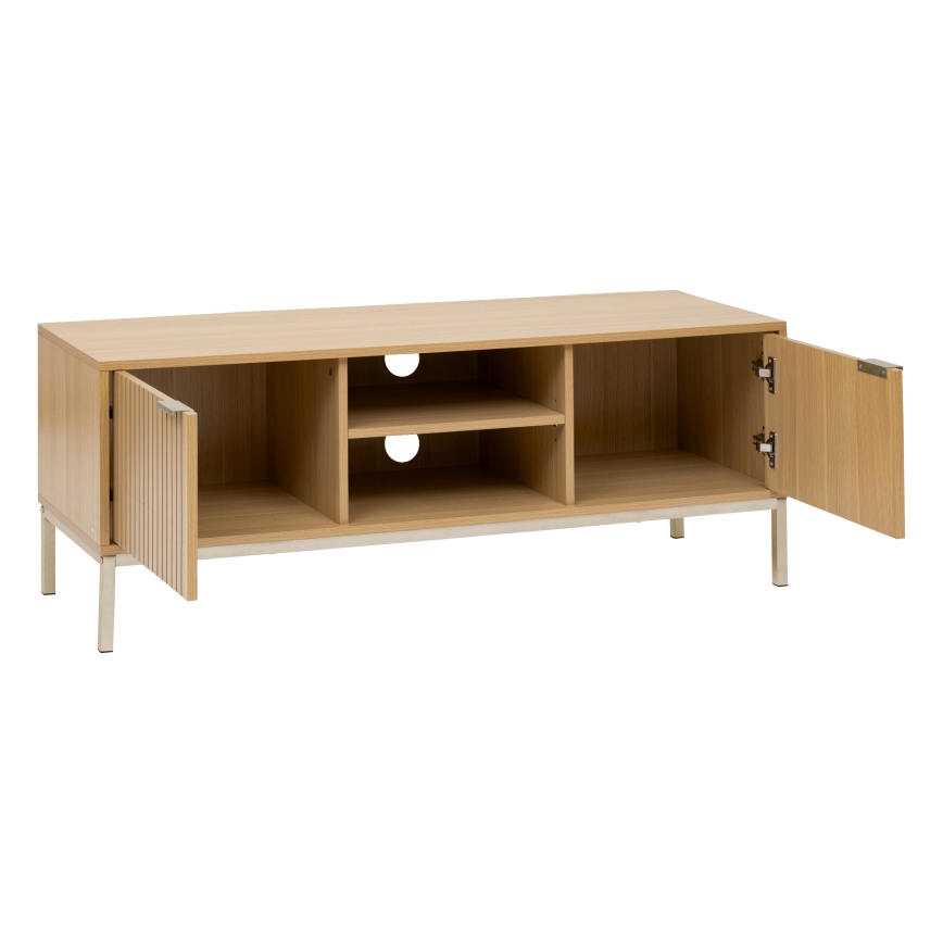 5five - Meuble TV KUBI 120x40 cm marron