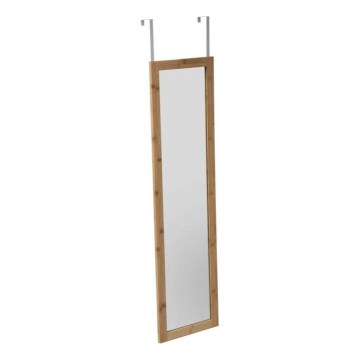 5five - Miroir à accrocher sur la porte DOOR 110x30 cm en bambou