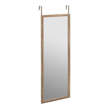 5five - Miroir suspendu pour porte MATCHING 94x34 cm, marron