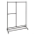 5five - Porte-manteau sur pied KENY 173x117 cm noir