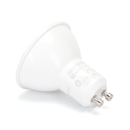 6er-Set dimmbare LED RGBW-Reflektorlampen MESH GU10/6,5W/230V 2700-6500K + Fernbedienung - Aigostar