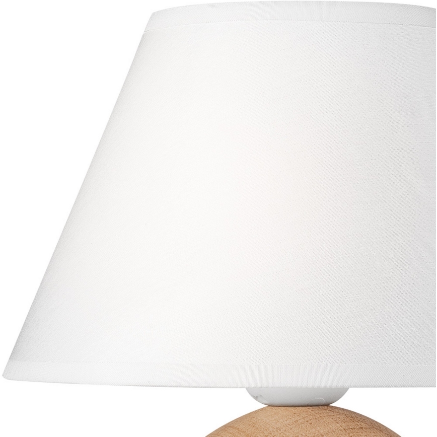 Verre de rechange pour lampe de table JUTA E27 d. 19 cm blanc