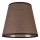 Abat-jour de rechange pour applique murale LORENZO E27 d. 16 cm marron