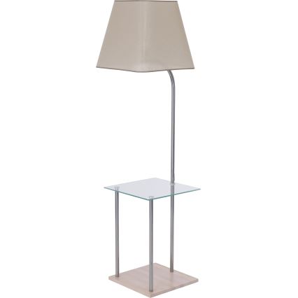 Abat-jour de rechange pour lampadaire EMMA E27 34,5x39,5 cm marron