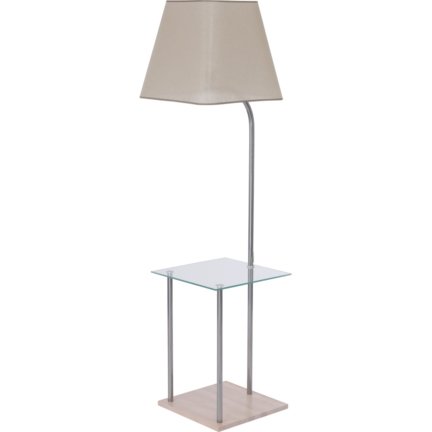 Abat-jour de rechange pour lampadaire EMMA E27 34,5x39,5 cm marron