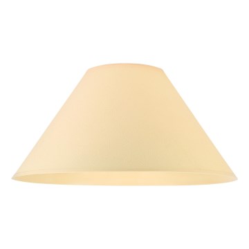 Abat-jour de rechange pour lampe de table E14 21x11 cm jaune
