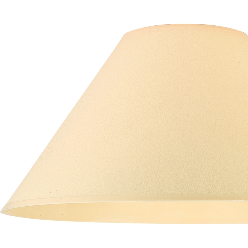 Abat-jour de rechange pour lampe de table E14 21x11 cm jaune
