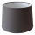 Abat-jour de rechange pour lampe de table E27 16x16 cm anthracite