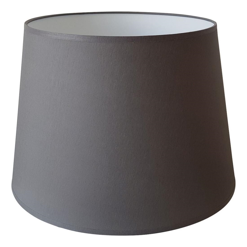 Abat-jour de rechange pour lampe de table E27 20x25 cm anthracite