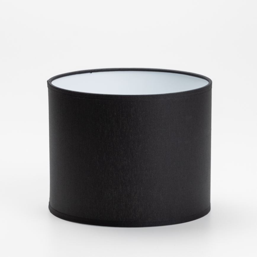 Abat-jour de rechange pour lampe de table et applique murale DEVA E27 noir