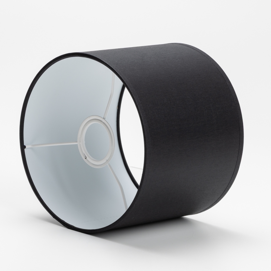 Abat-jour de rechange pour lampe de table et applique murale DEVA E27 noir