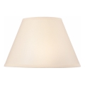 Abat-jour de rechange pour lampe de table JUTA E27, Ø 19 cm, crème