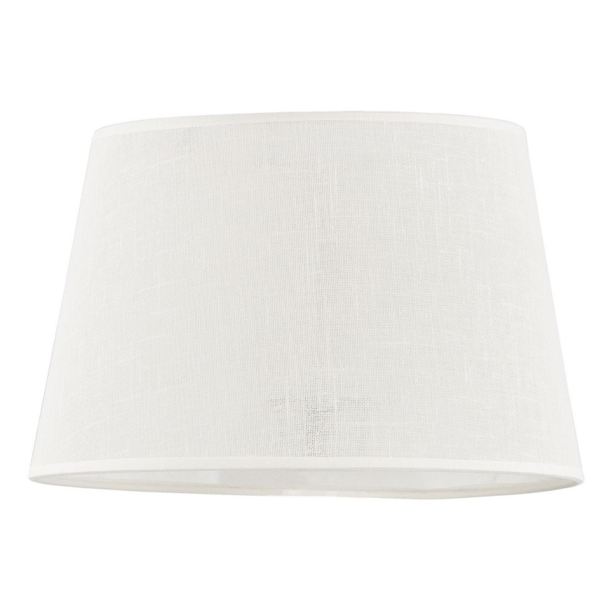 Abat-jour de rechange pour lampe de table LORENZO E27 20x26 cm blanc