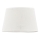 Abat-jour de rechange pour lampe de table LORENZO E27 20x26 cm blanc