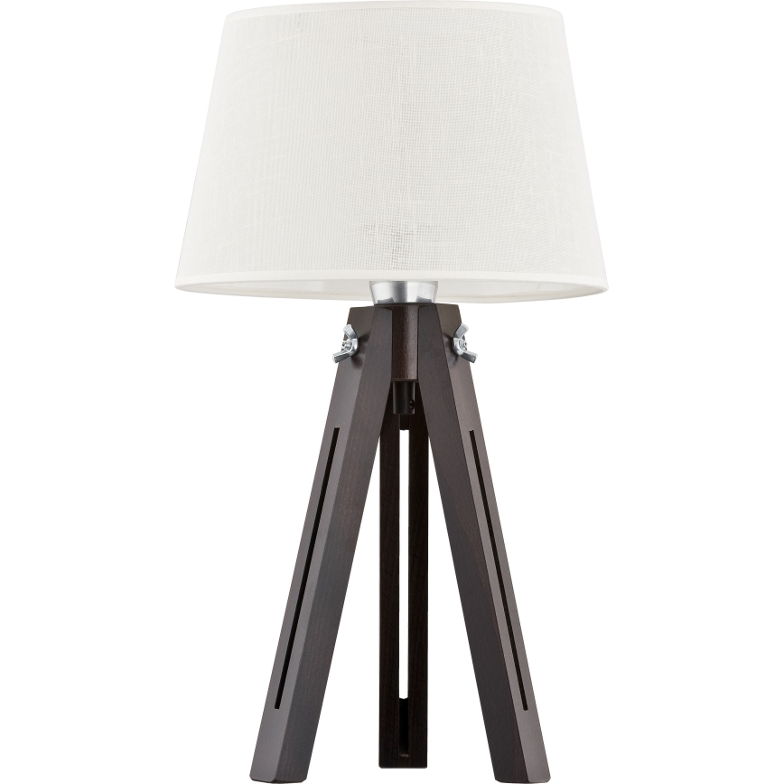 Abat-jour de rechange pour lampe de table LORENZO E27 20x26 cm blanc