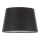 Abat-jour de rechange pour lampe de table LORENZO E27 20x26 cm noir