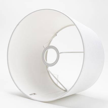 Abat-jour de rechange pour lampe de table LORENZO E27 blanc