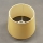 Abat-jour de rechange pour lampe de table QUEEN E27, Ø 19,5 cm, jaune