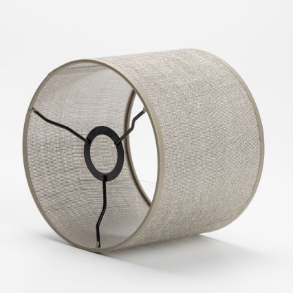 Abat-jour de rechange universel WALEC E27 16x20 cm jute