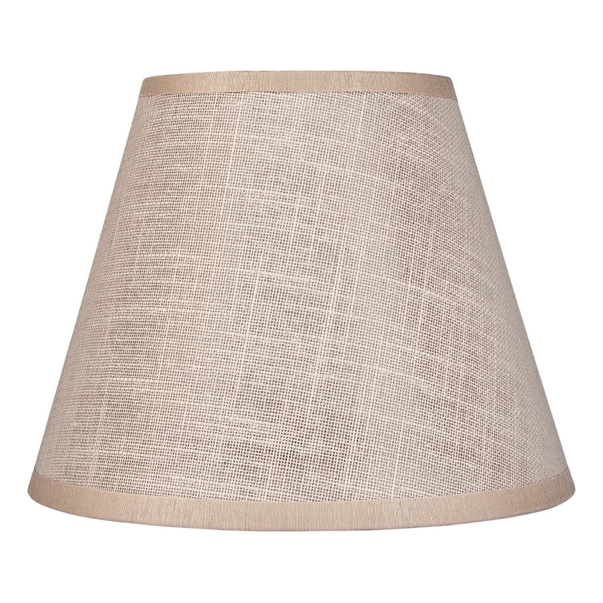 Abat-jour rechange pour suspension et applique murale ANTONIO E14 120x150 mm beige