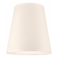 Abat-jour rechange pour suspension et applique murale ELLIE E27 d. 15 cm crème