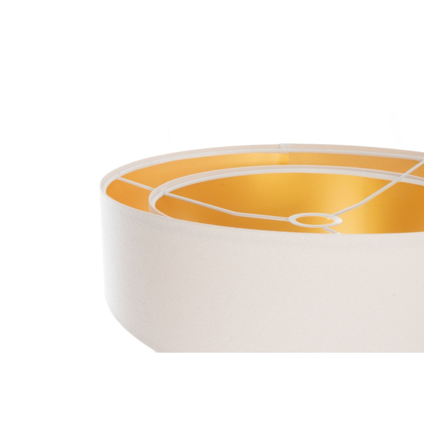 Abat-jour universel GALAXY E27 d. 45 cm blanc/doré