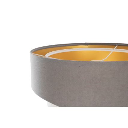 Abat-jour universel GALAXY E27 d. 45 cm gris/blanc/doré