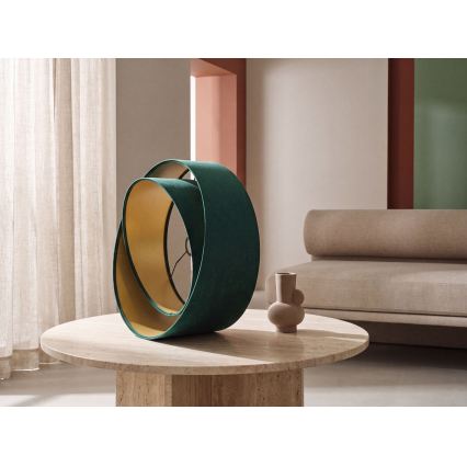 Abat-jour universel GALAXY E27 d. 45 cm vert/doré