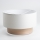 Abat-jour universel KERIA Ø 50 cm blanc/beige