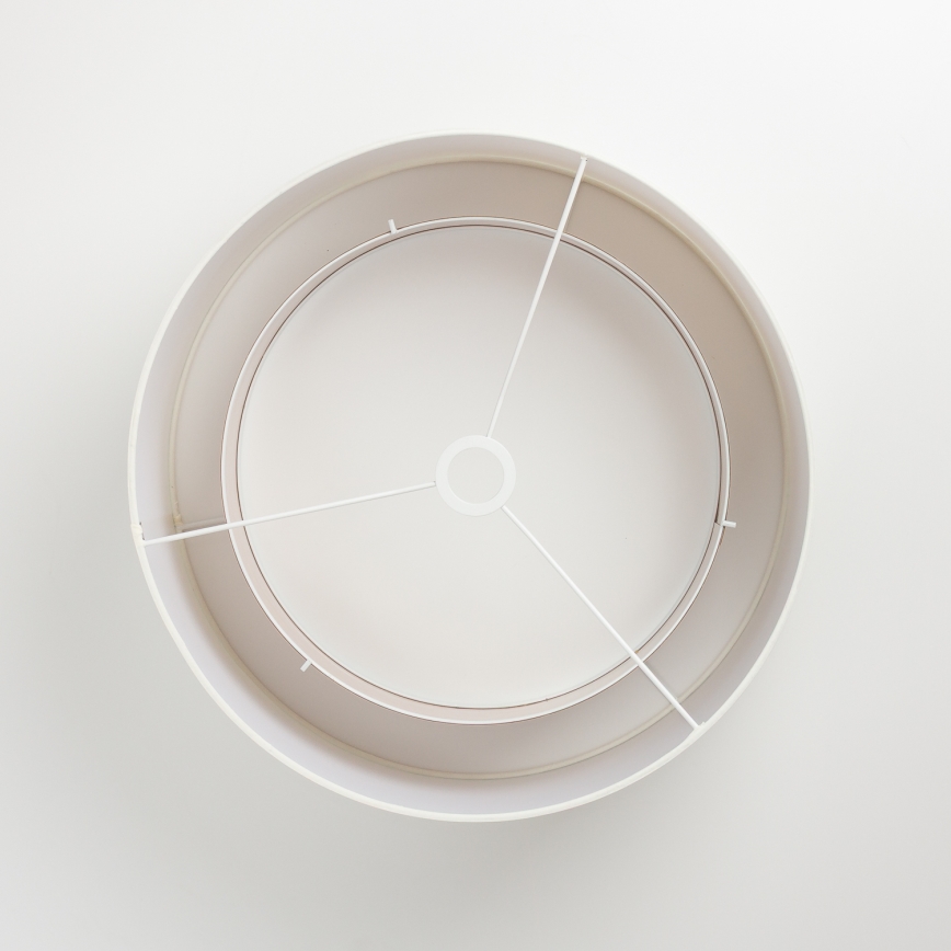 Abat-jour universel KERIA Ø 50 cm blanc/beige