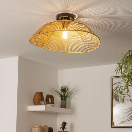Abat-jour universel KERIA Ø 50 cm, brun