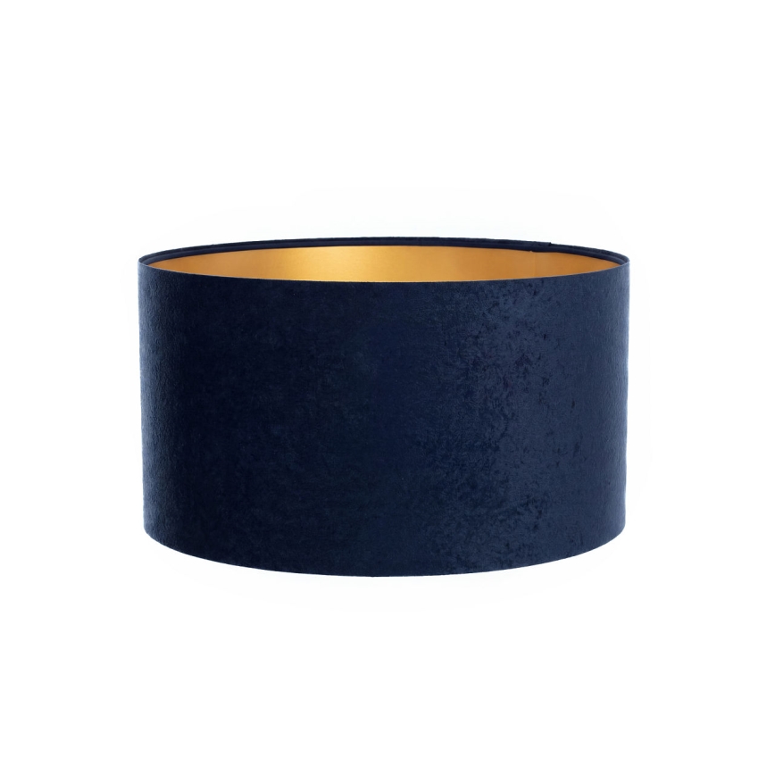 Abat-jour universel STANDART E27 d. 45 cm bleu/doré