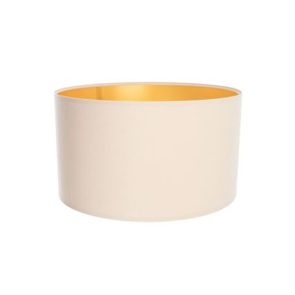 Abat-jour universel STANDART E27 d. 45 cm crème/doré