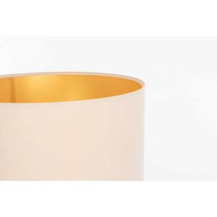 Abat-jour universel STANDART E27 d. 45 cm crème/doré
