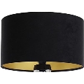 Abat-jour universel STANDART E27 d. 45 cm noir/doré