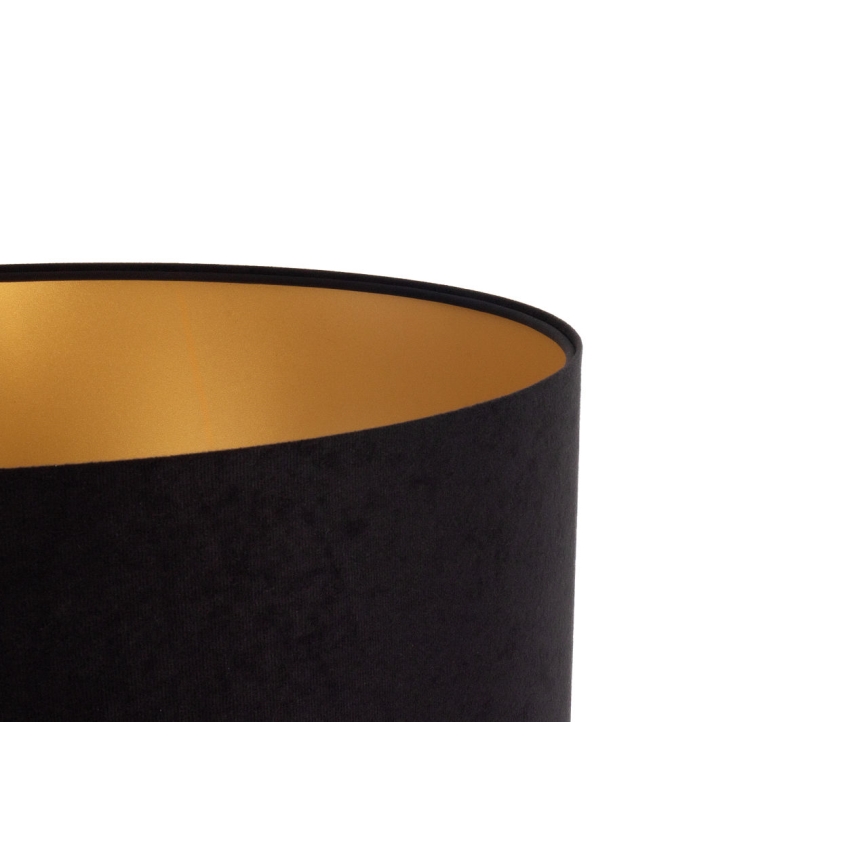 Abat-jour universel STANDART E27 d. 45 cm noir/doré