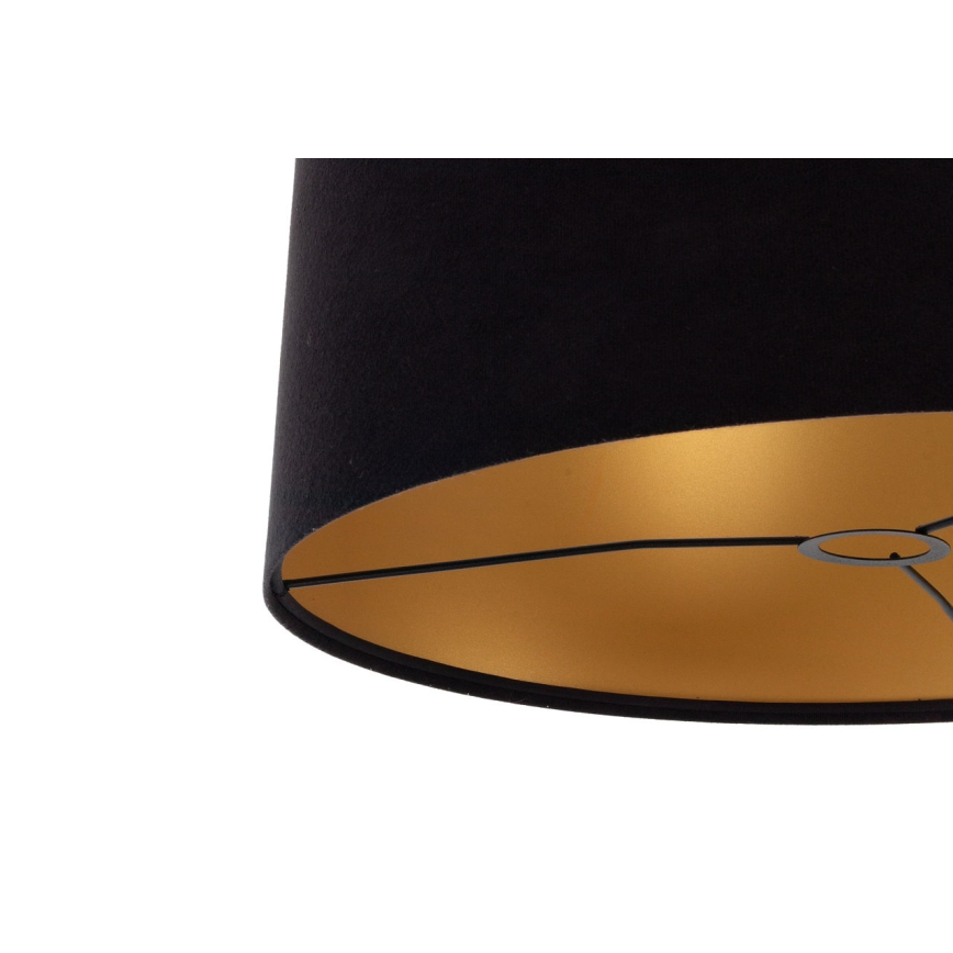 Abat-jour universel STANDART E27 d. 45 cm noir/doré