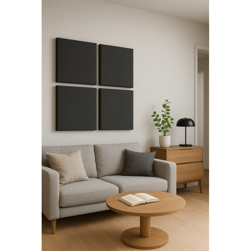 Acustico panel SILENCE 58x58 cm antracite