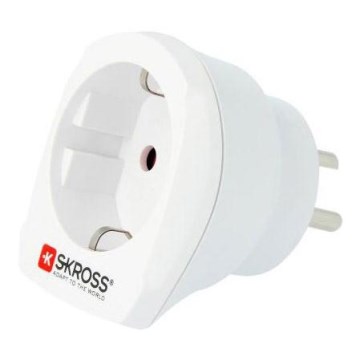 Adaptateur de voyage pour le Danemark (type K)