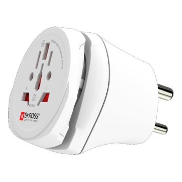 Adaptateur de voyage pour l'Inde (type D)