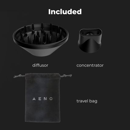 AENO - Asciugacapelli 1500W/230V