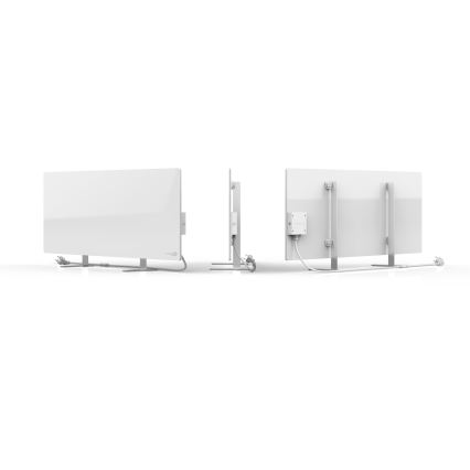 AENO - Pannello elettrico intelligente a infrarossi 700W timer/termostato IP44 Wi-fi bianco