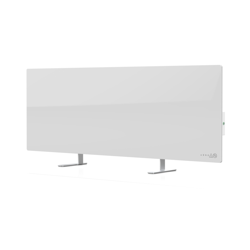 AENO - Pannello elettrico intelligente a infrarossi 700W timer/termostato IP44 Wi-fi bianco