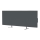 AENO - Pannello elettrico intelligente a infrarossi con LED display 700W timer/termostato IP44 Wi-fi grigio