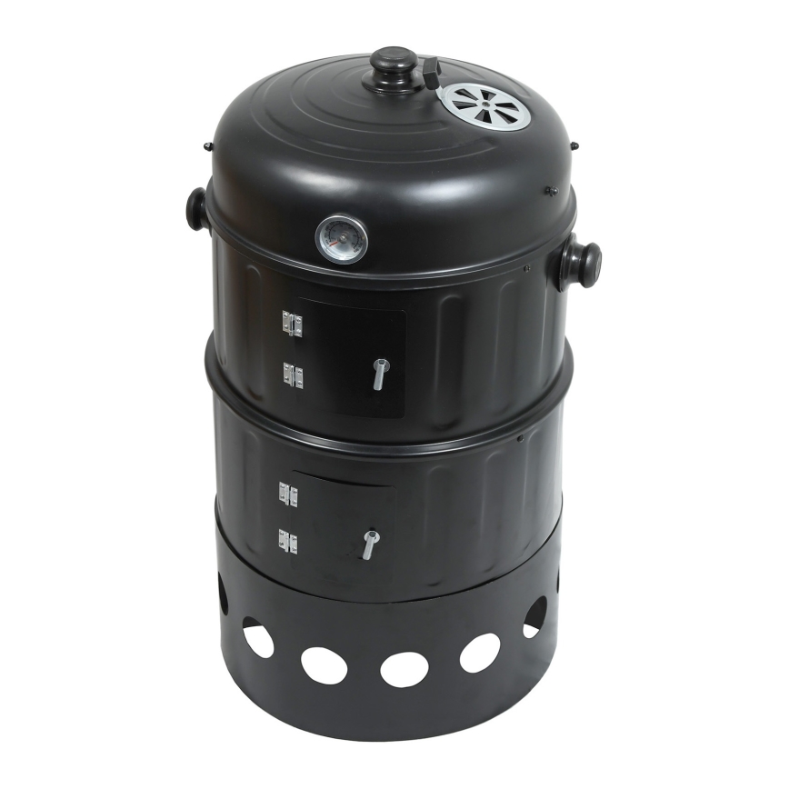 Affumicatoio a carbone 3in1 nero